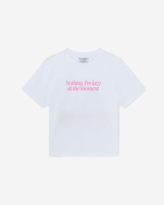 Lazy Huns White Baby T-Shirt